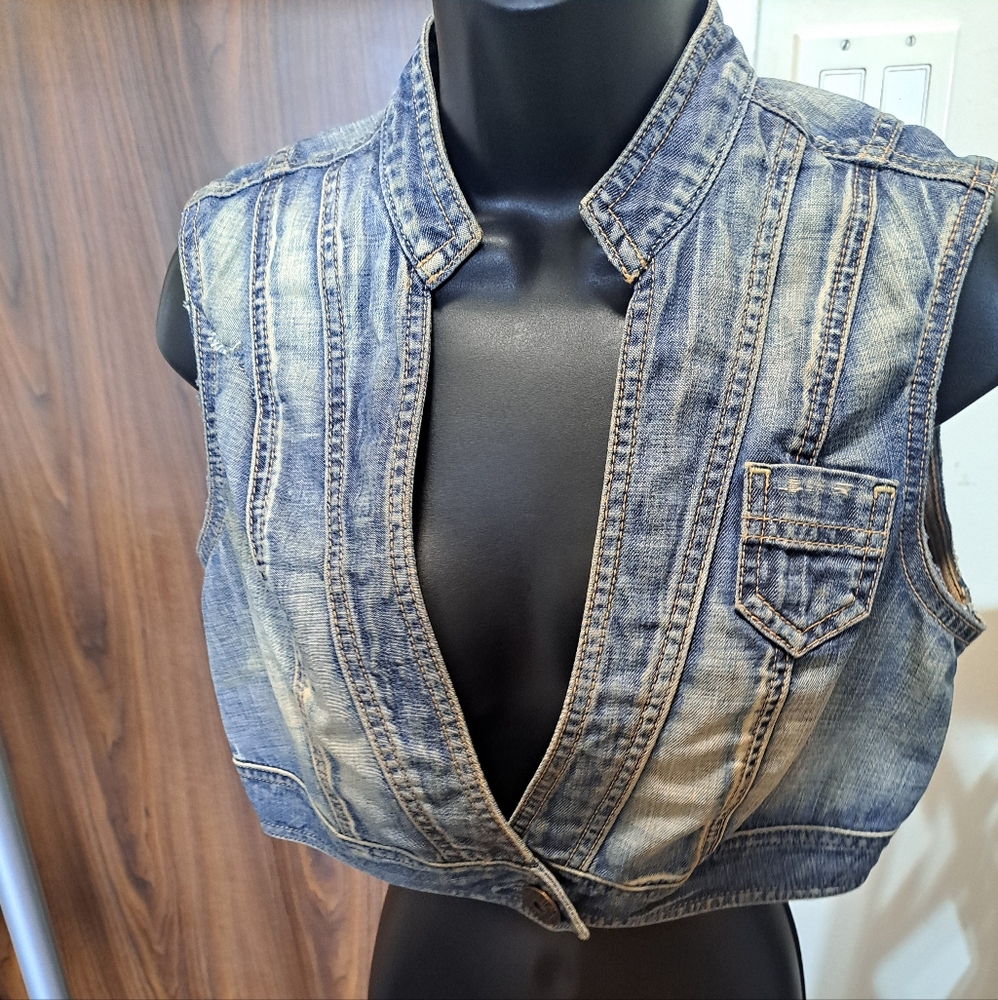 Guess Ladies Denim Vest
